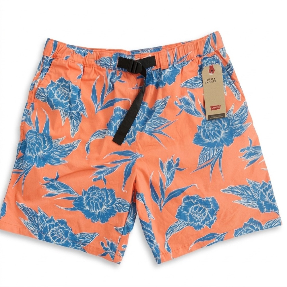 LEVIS Utility Board Shorts XL NWT